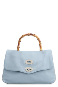 Postina S pebbled leather handbag